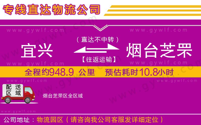 宜興到煙臺芝罘區(qū)物流公司 宜興到煙臺芝罘區(qū)物流公司