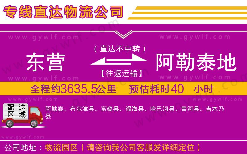 東營到阿勒泰地區(qū)物流公司 東營到阿勒泰地區(qū)物流公司