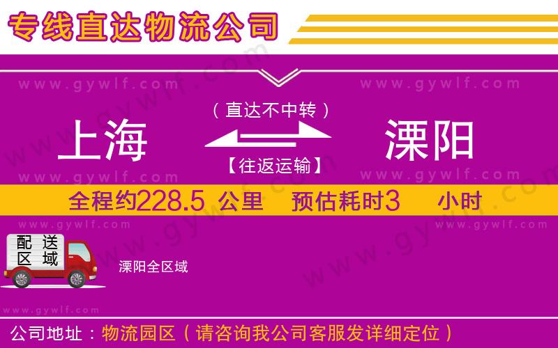 上海到溧陽(yáng)物流專(zhuān)線 上海到溧陽(yáng)物流專(zhuān)線