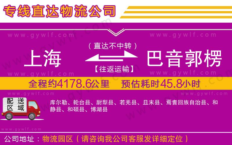 上海到巴音郭楞蒙古自治州貨運(yùn)公司 上海到巴音郭楞蒙古自治州貨運(yùn)公司
