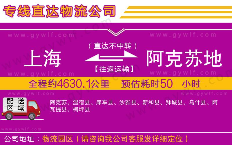 上海到阿克蘇地區(qū)貨運專線 上海到阿克蘇地區(qū)貨運專線