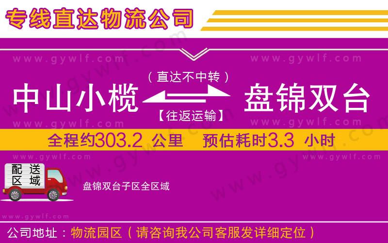 中山小欖到盤錦雙臺子區(qū)物流公司 中山小欖到盤錦雙臺子區(qū)物流公司