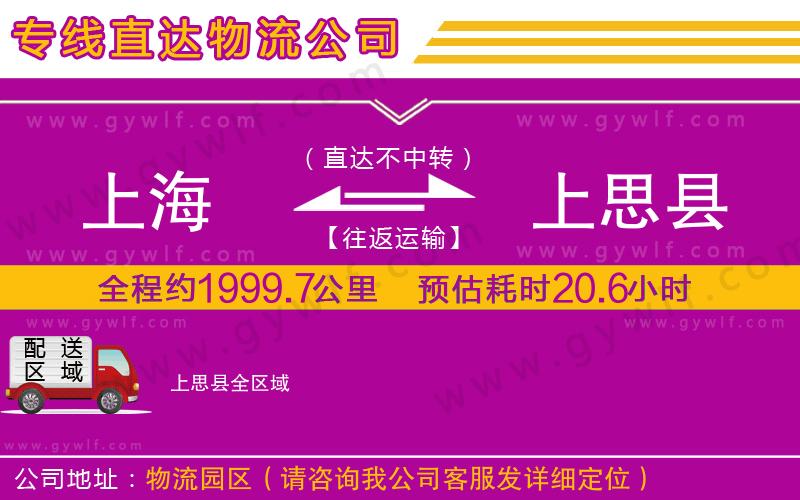 上海到上思縣物流專線 上海到上思縣物流專線