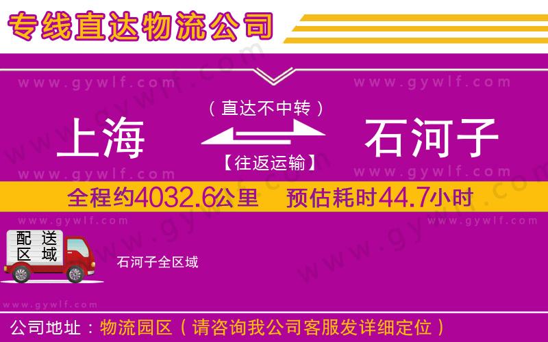 上海到石河子物流 上海到石河子物流