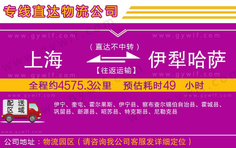 上海到伊犁哈薩克自治州貨運(yùn)專(zhuān)線 上海到伊犁哈薩克自治州貨運(yùn)專(zhuān)線