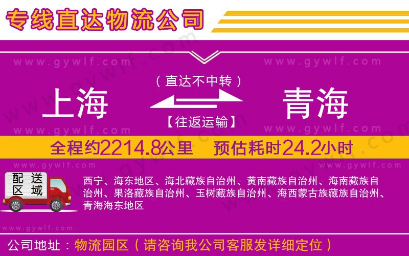 上海到青海貨運專線 上海到青海貨運專線