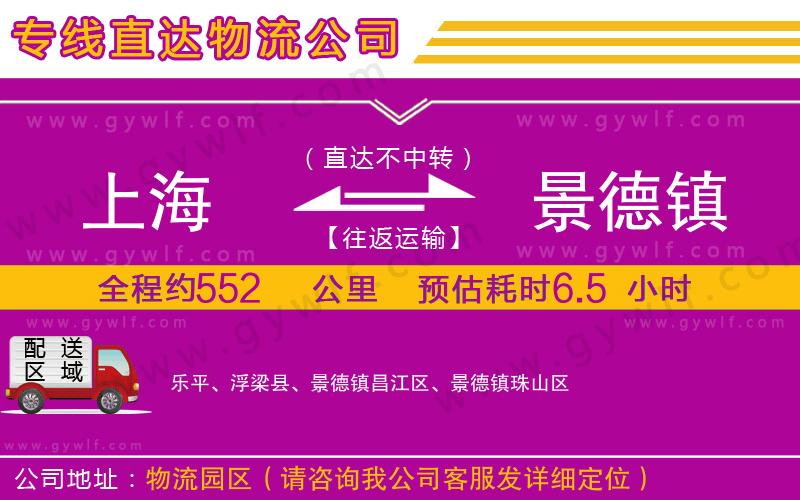 上海到景德鎮(zhèn)貨運(yùn)專線 上海到景德鎮(zhèn)貨運(yùn)專線