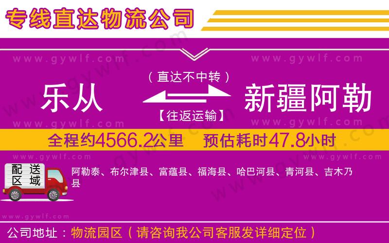 樂從到新疆阿勒泰地區(qū)物流公司 樂從到新疆阿勒泰地區(qū)物流公司