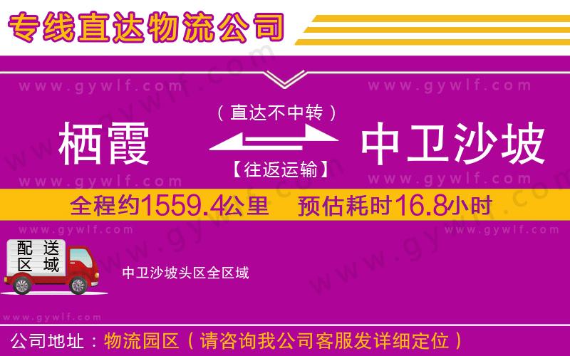 棲霞到中衛(wèi)沙坡頭區(qū)物流公司 棲霞到中衛(wèi)沙坡頭區(qū)物流公司