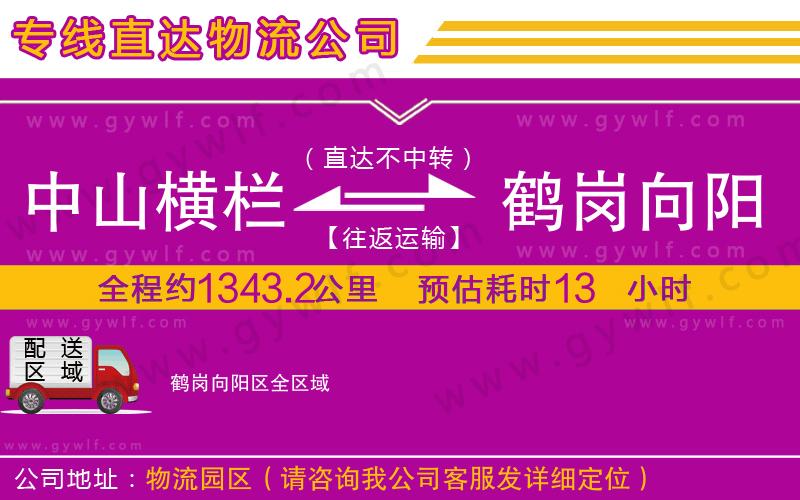 中山橫欄到鶴崗向陽(yáng)區(qū)物流公司 中山橫欄到鶴崗向陽(yáng)區(qū)物流公司