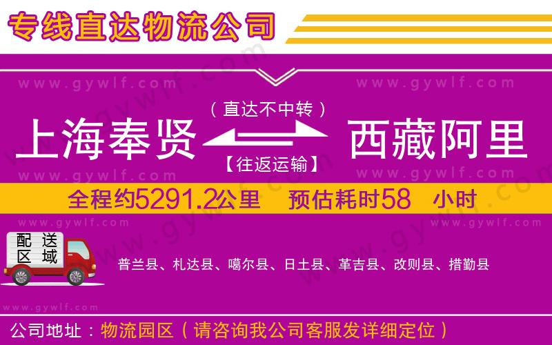 上海奉賢區(qū)到西藏阿里地區(qū)物流公司 上海奉賢區(qū)到西藏阿里地區(qū)物流公司